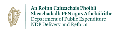 Department of Public Expenditure NPD Delivery and Reform logo