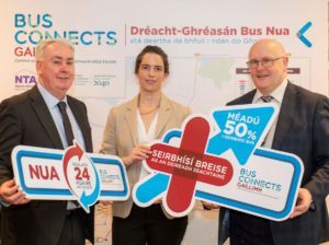 NTA unveils draft new bus network for Galway