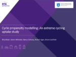 NTA Modelling Cycling and Society