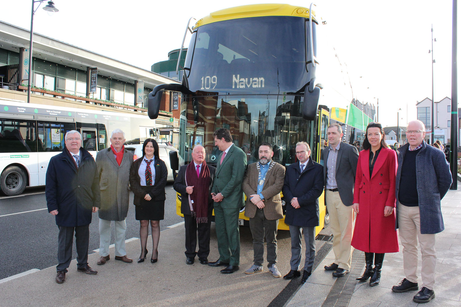 Minister Ryan Opens Bus Interchange In Navan Town Centre National