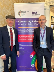 NTA Richard Kelly with TD Michael Healy-Rae at the Oireachtas Committee of Public Accounts on 2nd May 2024