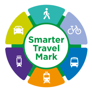Smarter Travel mark logo transparent background