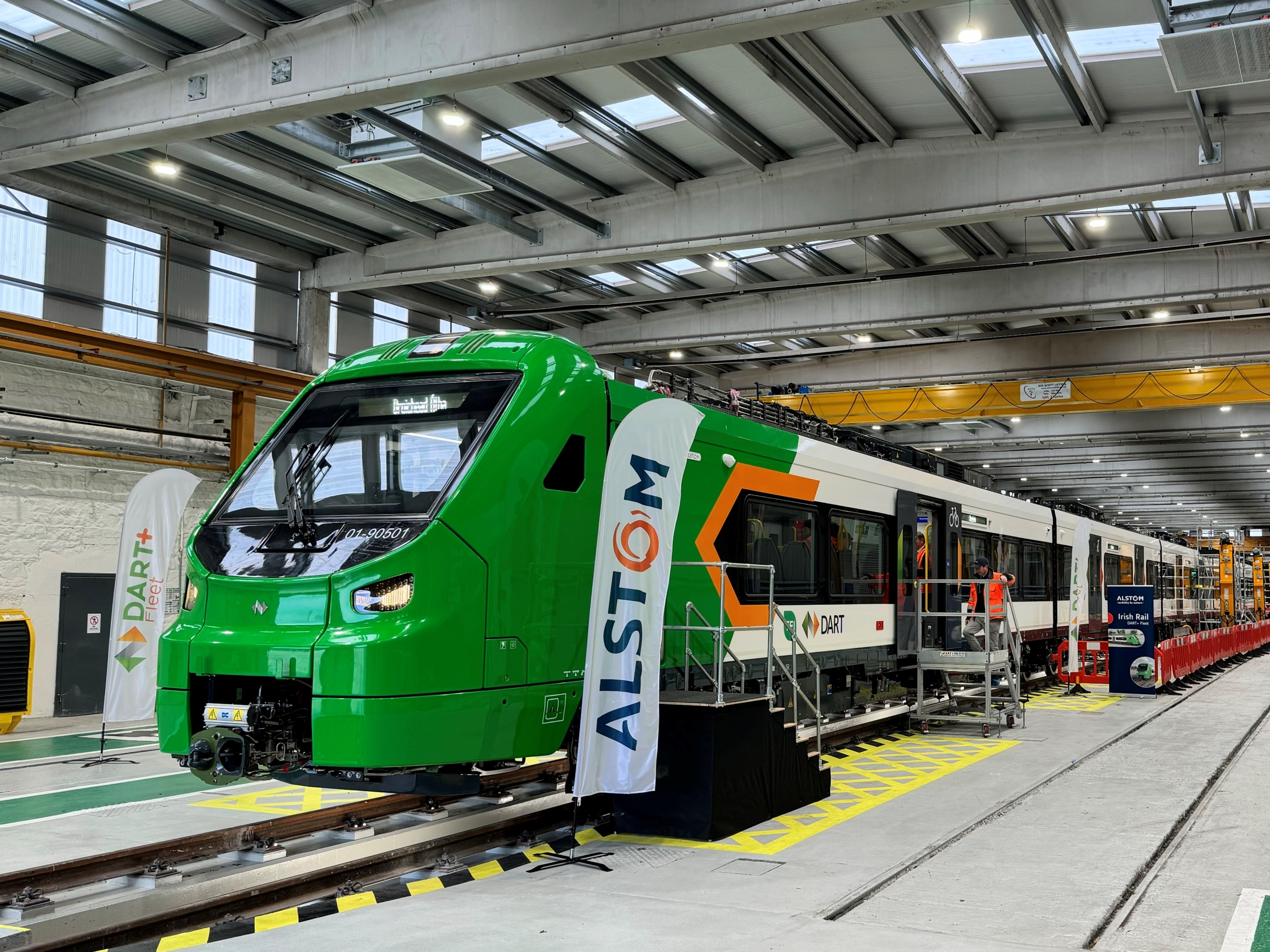 New electric train on sale