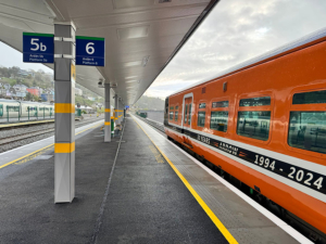 cork train station kent platform 6 launch