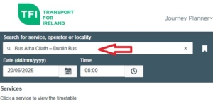 Timetables Dublin Bus