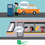 car free day take the Luas