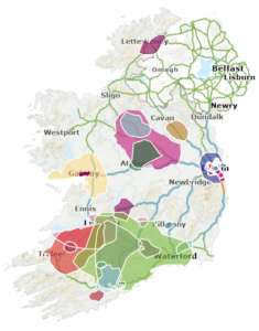Arcgis Map of Ireland Inventory of Transport Models