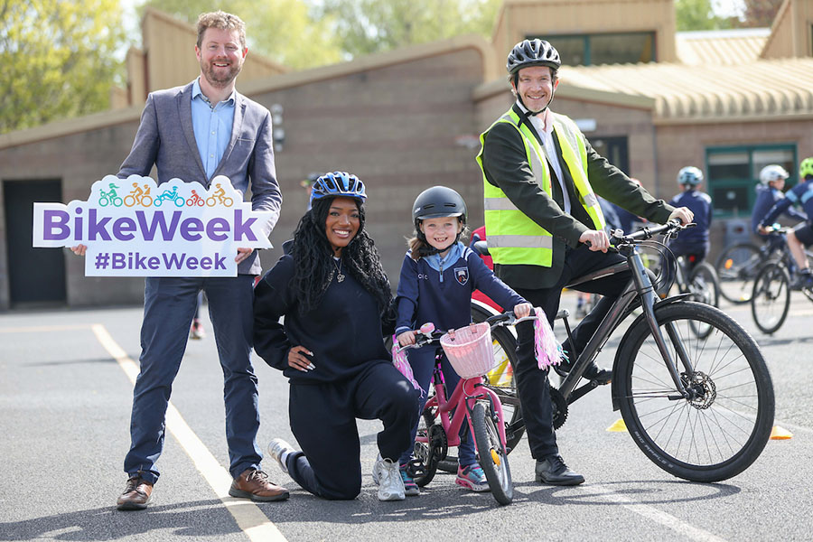 Bike week - Daniella, John O’Flynn, Ceoladh and Tom Lordan