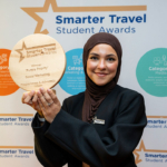 S02 Purple priority Social Marketing winner at Smarter Travel Student Awards 202