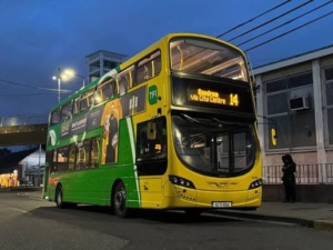 Dundrum to city centre (Dublin bus route 14) evening