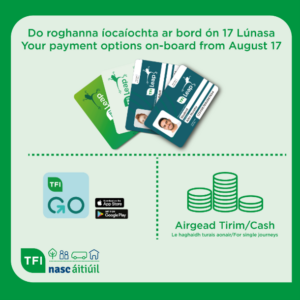 payment options on TFI Local Link